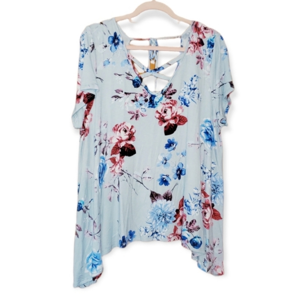 Modcloth Jessie B Floral Top